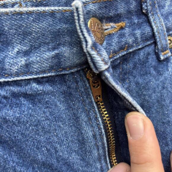 vintage Lee riders jeans 80s/90s 10/26x25 - Picture 4 of 8